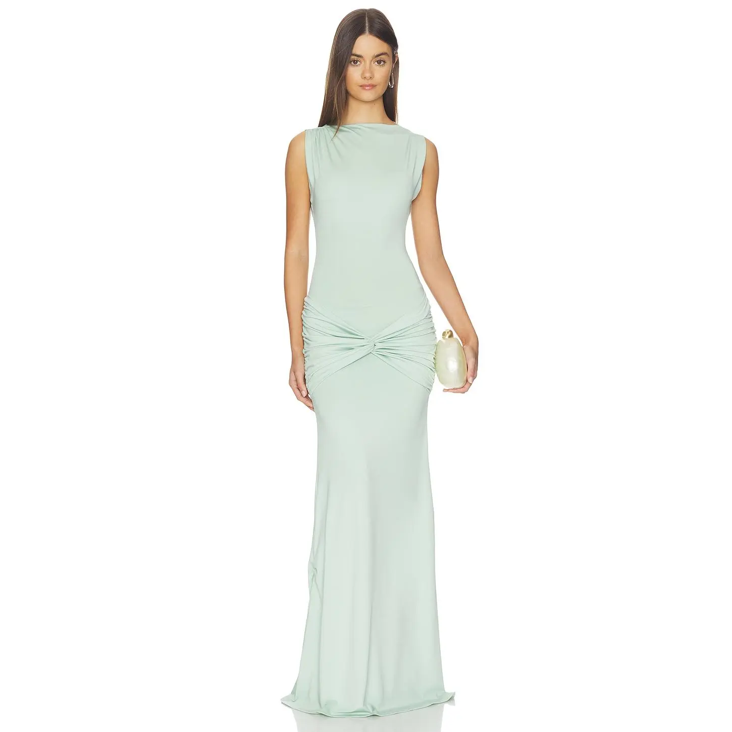 DELFI Quinn Dress in Sage