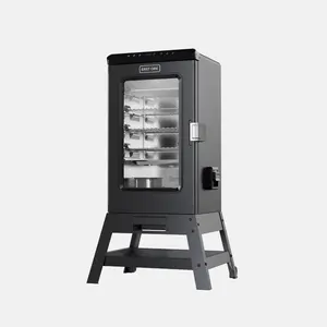 RIDGEWOOD 30-In Electric Smoker with Window & Stand RIDGEWOOD 30-In Electric Smoker with Window & Stand