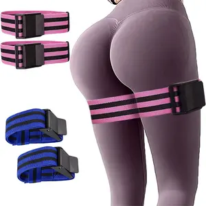 2026 Booty Bands, Blood Flow Restriction Bands for Women/Men, Adjustable BFR Training Bands for Glutes & Hip Building, Occlusion Resistance Bands