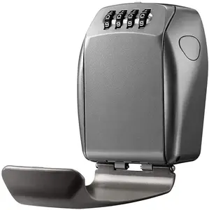 Master Lock Heavy Duty Wall Mount Key Lock Box, Holds 5 Keys - Ideal for Landlords and Property Managers, 5415D Master Lock Company