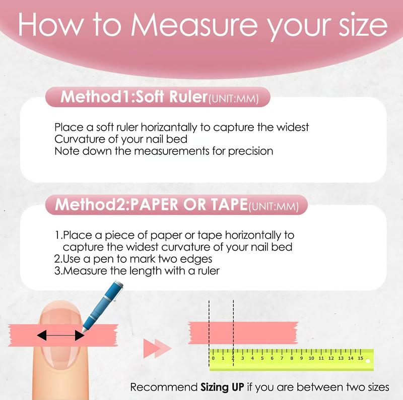 Handmade Cute Strawberry Press On Nails for Women Ellipsr/Square False Acrylic Nails 10PCS