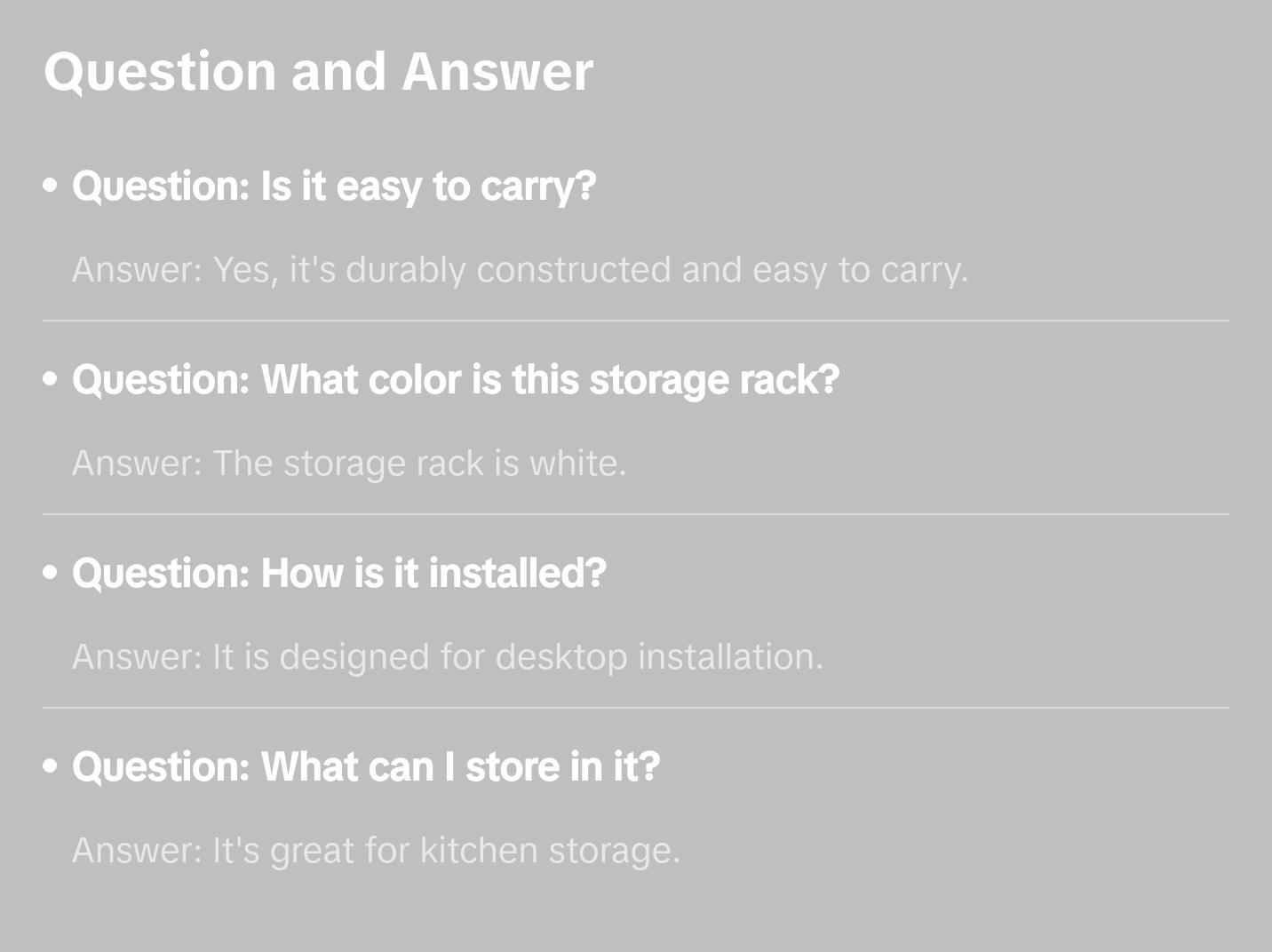 Knife Plastic Storage Racks