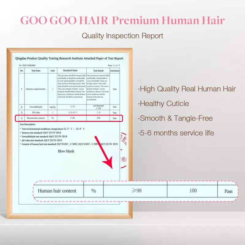 Product Introduction of GOOGOO Hair Extensions Clip in Human Hair Natural Straight Easy To Style Soft 8