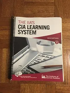 USED-CIA Learning System, Part 2: Internal Audit Practice by The institute of Internal Auditors (Unknown)