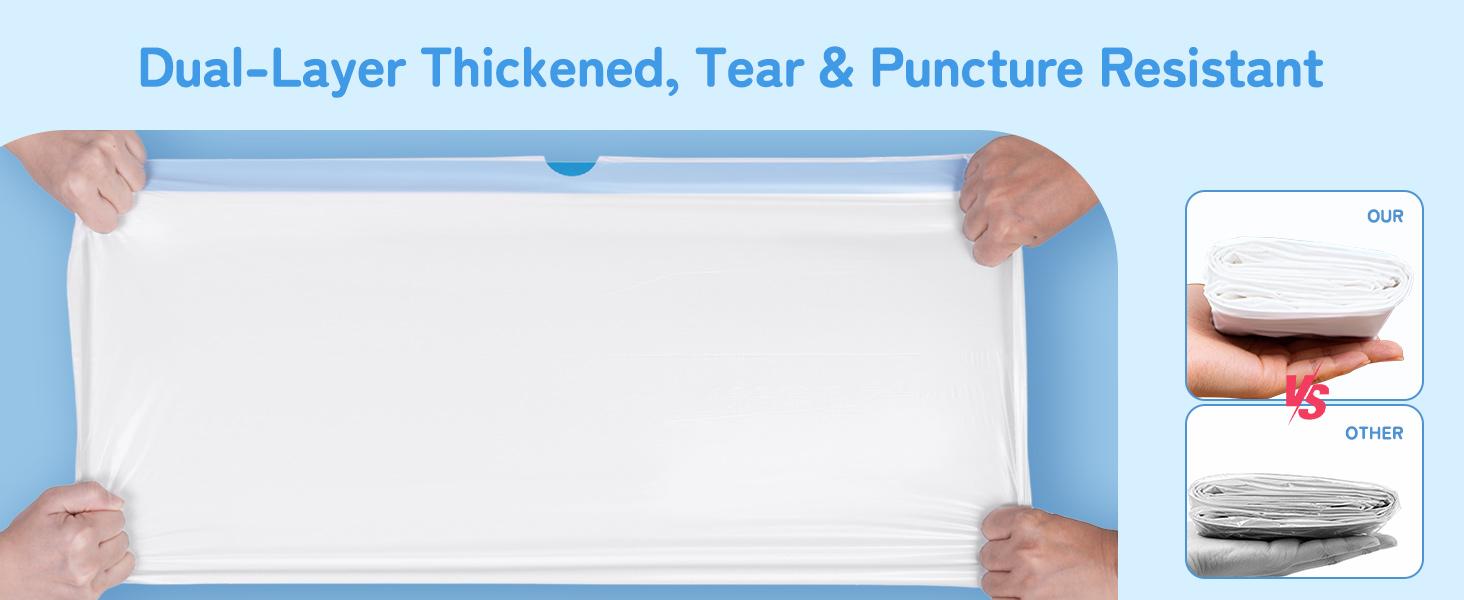 Thereye SC06 Open-Top Self-Cleaning Cat Litter Box special accessories, deodorization gel, and garbage bags