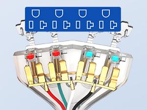 Nilight 50 Amp to 110V RV Adapter Cord 50 Amp to 20A RV Distribution Adapter Cord 4 Prong 14-50P Male to 4X 5-15R/5-20R Female ETL Listed for RV Camper Generator Household Outlet