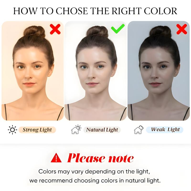 WearNGO 14 Inch Straight Clip in Hair Extensions 4 Pcs Set, 135g Super Thick Synthetic Hairpieces with Lace Weft, Double Weft Heat Resistant Natural Hair for Women (Multiple Colors)