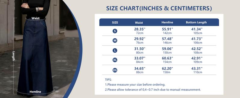 UOOZEE Women's 2026 New Autumn Spring Old Money H-Shaped Basic Womenswear Maxi Skirt, Minimalist Solid Loose Fit Zipper Elegant Daily Outings Date Night Outfit, Commuting Bottoms with Pockets