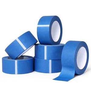 QFOUR Blue Painter’s Tape 2 Inch Wide, 10 Rolls (55 Yards Each) Masking Tape, Strong Hold No Residue, Easy Tear for Painting, DIY & Crafts