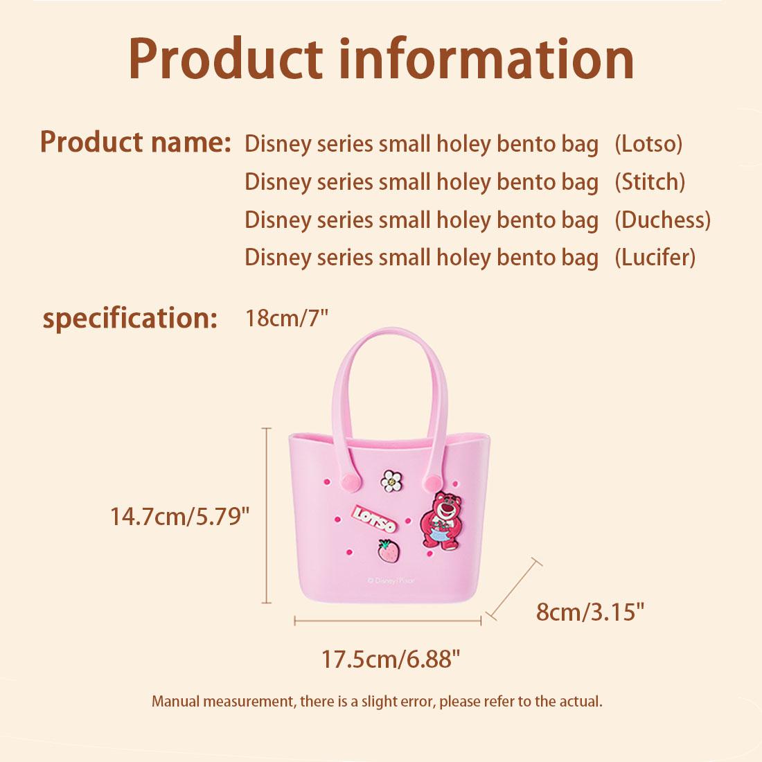 MINISO Disney Small Size Toy Bag Official Disney Product Cute Design Must-Have for Disney Fans Magic and Delightful Addition to Any Collection