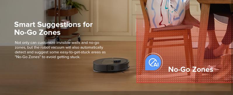 Roborock Qrevo Series Robot Vacuum and Mop (QV 35A), 8000Pa Suction, Anti-Tangle Brushes, Smart Obstacle Avoidance, Auto Mop Washing, All-in-One Dock, 200RPM Spinning Mops #GiftedInLove