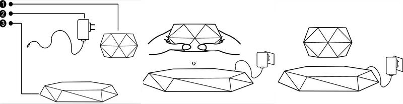 MAGECMOON Magnetic Levitation Plant Pot - Black Wood Grain White Marble Pot with Unique Levitation Effect for Air Plants & Bonsai - Home & Garden Decor - Perfect Valentine's Day Gift for Plant Lovers