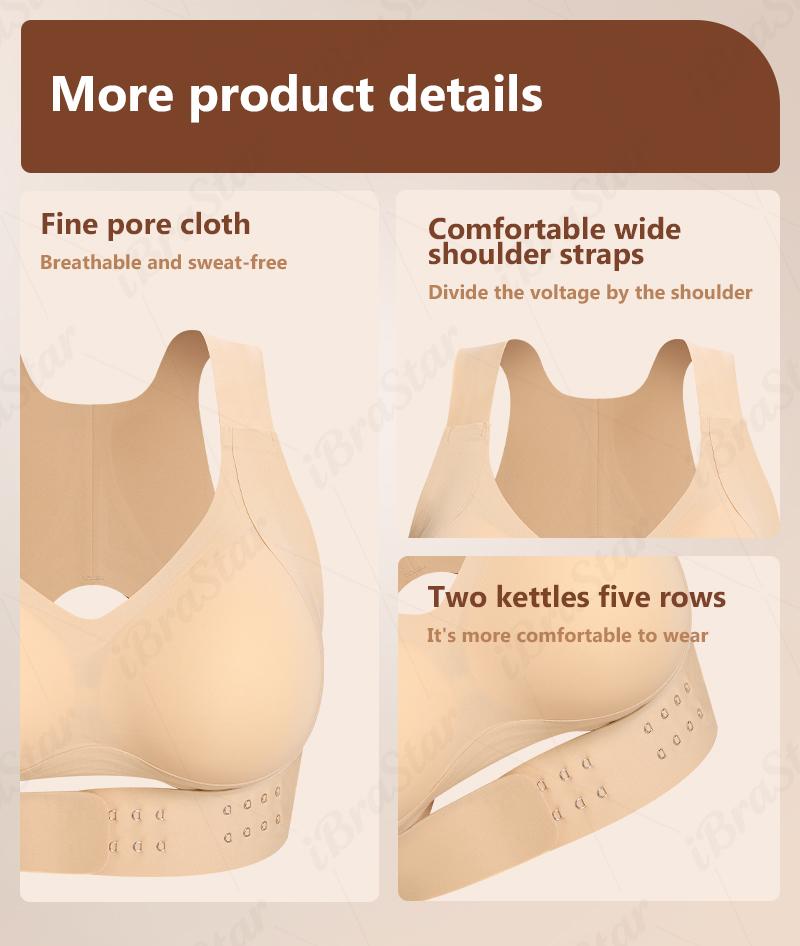 [Posture Correction] Invisible Posture Correcting Bra - Wireless Comfort & Back Support for Slouching Relief