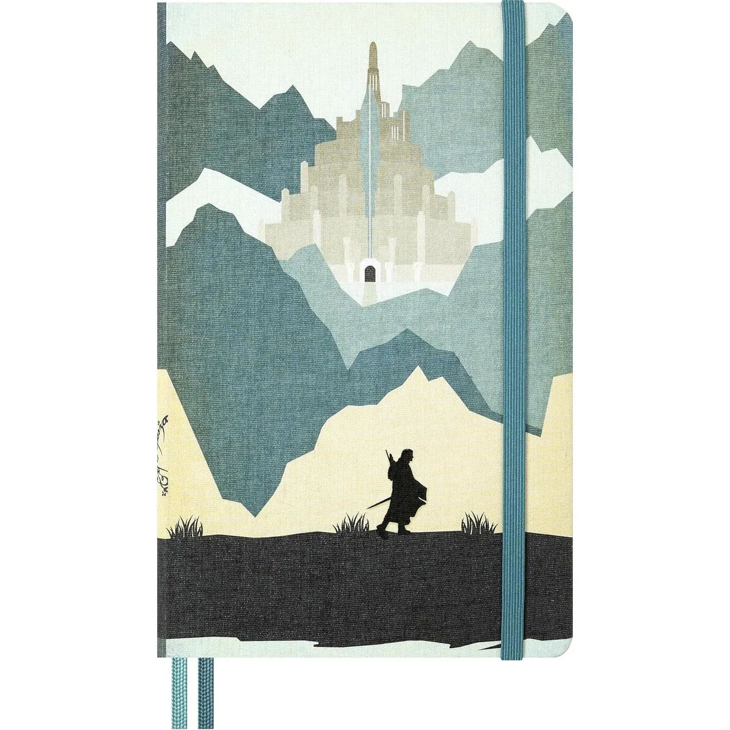 Moleskine Limited Edition The Lord of the Rings Hardcover Notebook, Large (5" x 8.25"), Ruled/Lined, Aragorn Journey Graphic, 176 Pages