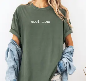 Cool Mom Comfort Colors Graphic Tee Woman's T-shirt, Cool Moms Club Womenswear, Mother's Day Top