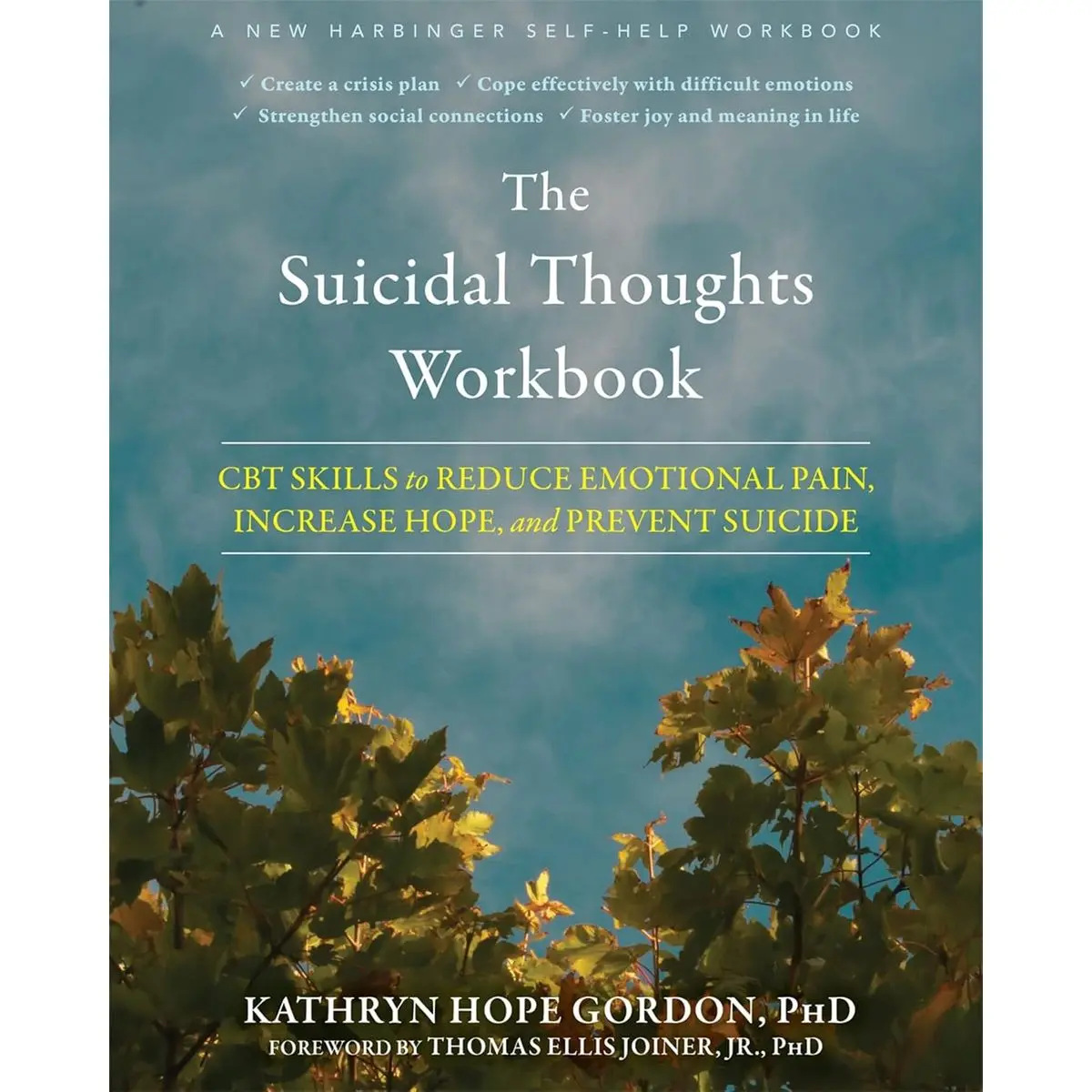 The Suicidal Thoughts Workbook: CBT Skills to Reduce Emotional Pain, Increase Hope, and Prevent Suicide Paperback – July 1, 2021