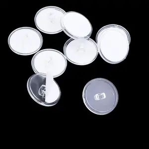 10 Pack Self-Adhesive Ceiling Hooks for Hanging,Removable No-Drill Ceiling Discs Clear Round Suction Cup for Festival Ceiling Decorations(10Pcs)