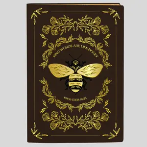 Kerusso Womens Faux Leather Journal Bee
