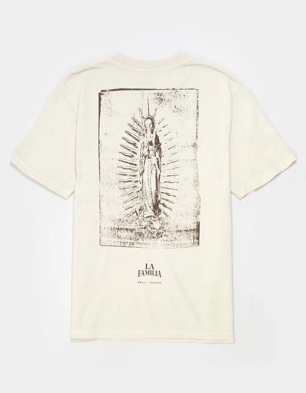 LA FAMILIA Virgin Mary Mens Tee
