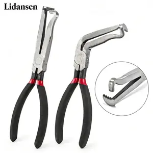 Electrical Disconnect Pliers, Electrical Connector Pliers for Cars, Fuel Line Petrol Clip Pipe Pliers, Automotive Hose Disconnect Tools for Push Tab Style Plugs