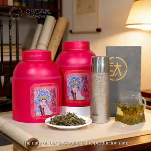 BOGO 2 Tins First Lady Peony Silver Needle White Tea With Titanium Thermos 260g*2