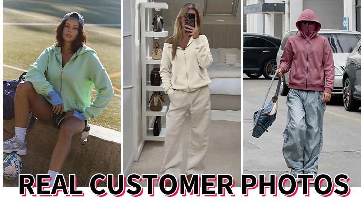 Trendy Queen Women's Stylish Balaclava Hoodie with Full-Face Mask - Casual Zip-Up Sweatshirt, Graphic Design, Perfect for Outdoor Activities| Fashionforward Hoodie | Durable Fabric Hoodie Tops Womenswear