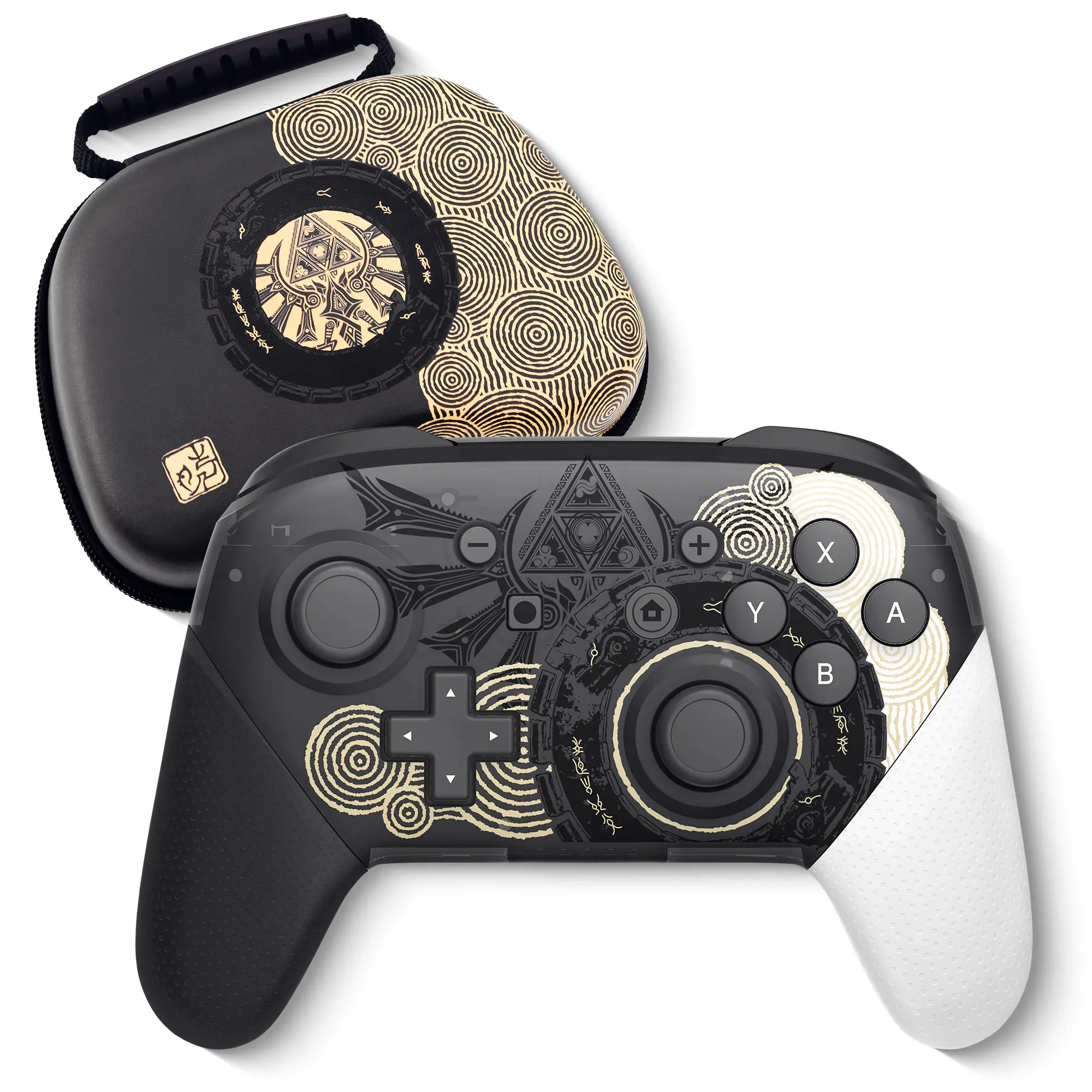 Switch Pro Controllers with Carrying Storage Case, Upgraded Gamepad Switch Remote Wireless Replacement for Switch Controller Support NFC/Dual Vibration/Screenshot/Wake-up Function, Perfect for Youngsters & Adults, ldeal Birthday Gift Gaming Stuff Adjustab