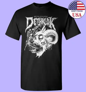 Dethklok Metalocalypse death metal Band New Gildan T-Shirt USA Size
