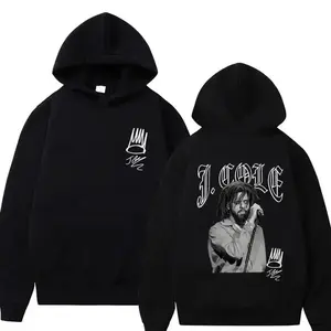 Rapper J Cole Hip Hop Print Shirt Sweatshirt Hoodie Fashion Men Women Unisex Vintage Long Sleeve Harajuku Casual Hoodies Streetwear
