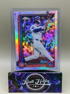 2025 Topps Chrome Update - Pete Crow-Armstrong #USC76 - Fanatics Logo Refractor