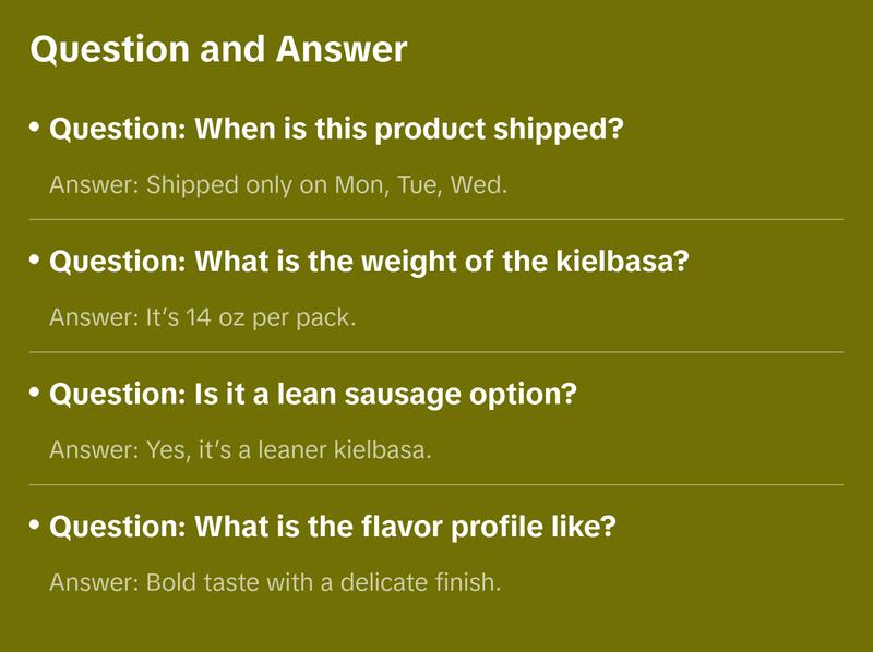 Kielbasa - Krakowska – A Lean Take on a Polish Classic