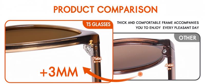 〖Summer Turn Up〗3 PCS Retro Oval Sunglasses for Women Chic Cat Eye 90s Sunnies Lightweight Narrow Shades Trendy UV Protection Sunglasses Vintage Rich Girl Sunglasses Women Sunglasseswomen