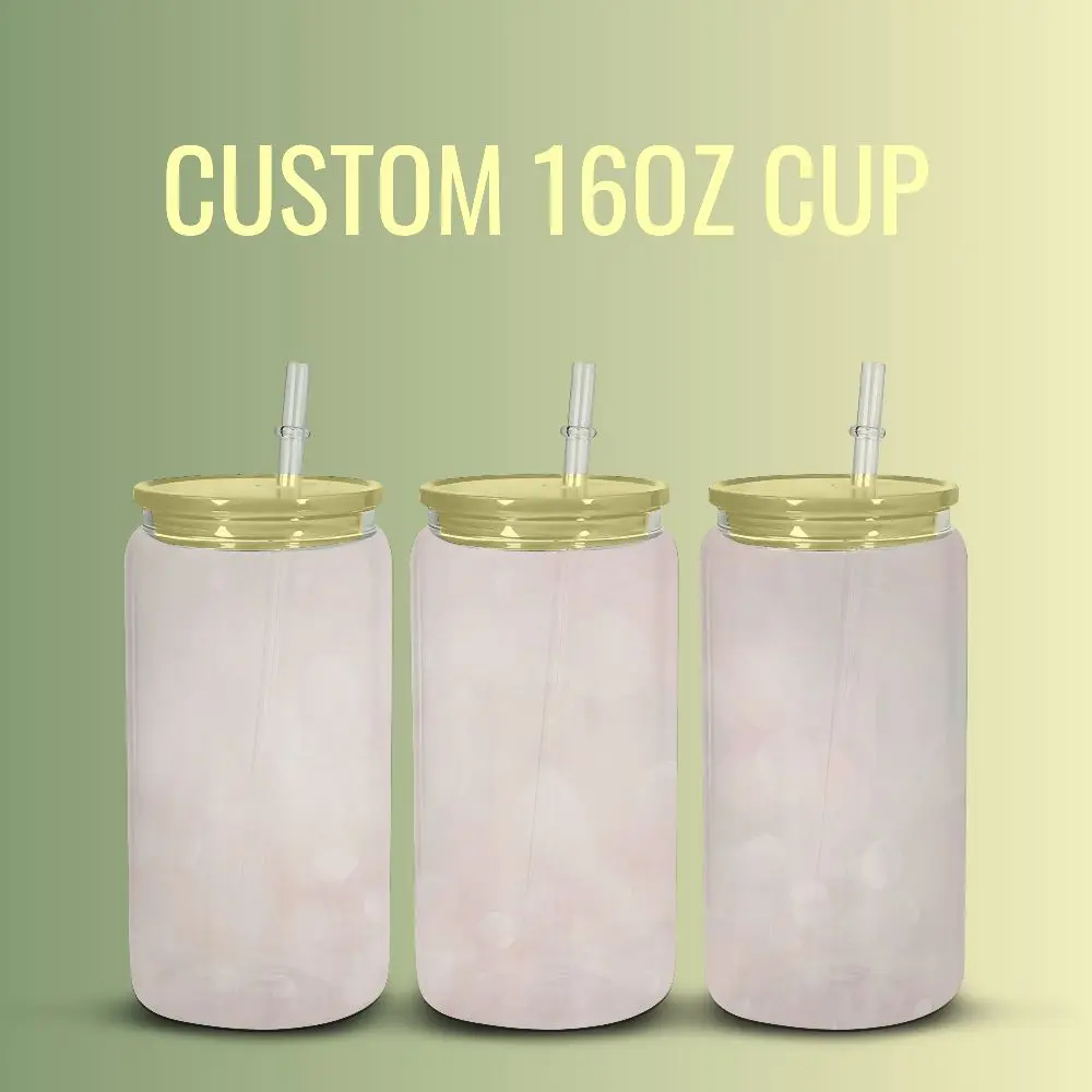 Custom 16oz Glass Libbey Cup