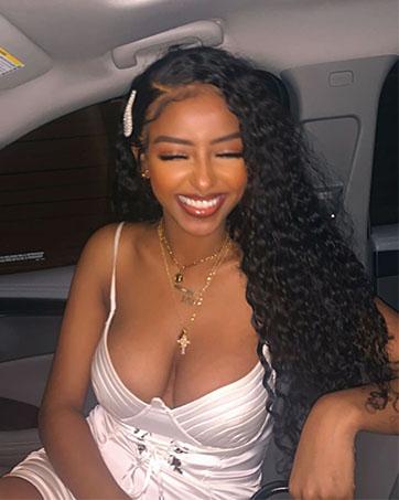 30 Inch Deep Wave Lace Front Wigs Human Hair 13x6 HD Transparent Deep Curly Lace Frontal Wigs 180% Density Glueless Wigs Human Hair pre Plucked with Baby Hair Natural Color Honey Blonde 4/27 99j Burgundy