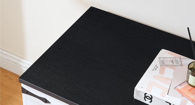 HOOBRO Storage Bench, Toy Box with Dual Drawers and Safe Hinge, Storage Chest with Extra-Long Thick Top, Easy Assembly, Multipurpose Storage Trunk, for Living Room, Bedroom, White and Black HOOBRO Storage Bench, Toy Box with Dual Drawers and Safe Hinge, Storage Chest with Extra-Long Thick Top, Easy Assembly, Multipurpose Storage Trunk, for Living Room, Bedroom, White and Black