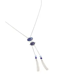 Lainey Wilson Women's Stone Tassel Bolo Necklace - 37N00067