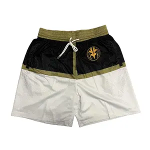 Ranger Mighty Morphin Power Rangers Men's Shorts Workout Sport Knee Pants with Pockets Gym Shorts Athletic Summer Shorts Basktetball Shorts