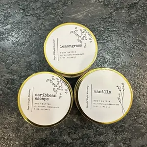Artisan Whipped Body Butter 3-Pack: 15oz Total Shea & Argan Glow Trio