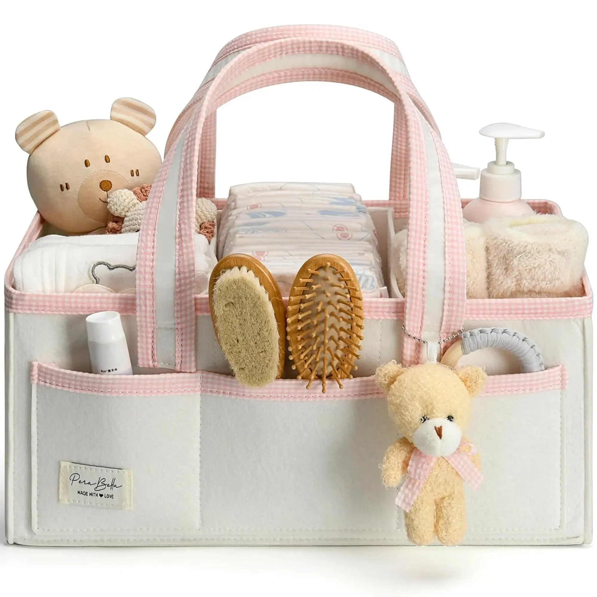 Felt Diaper Caddy Organizer - XL Size