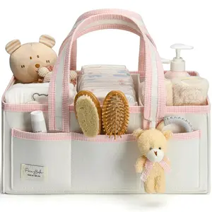 Felt Diaper Caddy Organizer - XL Size