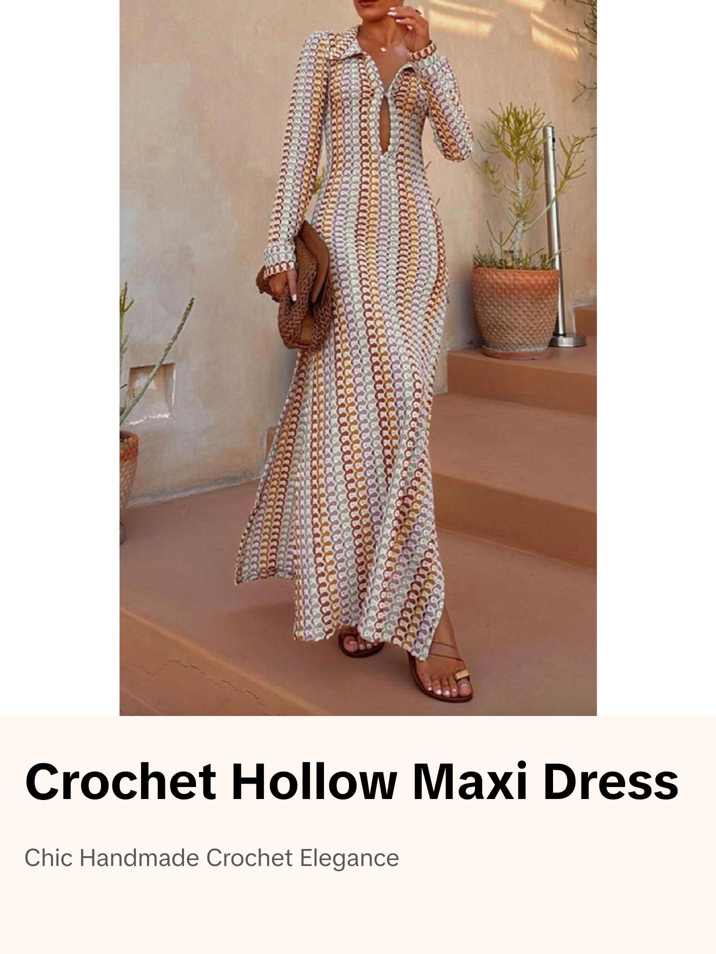 elegant crochet dress pattern Crochet Dress Pattern main image 1