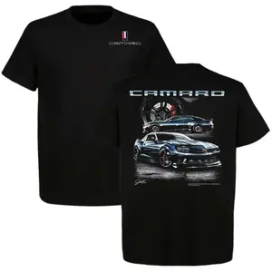 Camaro ZL1 5th Gen T-Shirt – 2010s Chevrolet Muscle Car Graphic Tee, Performance Camaro Shirt, Unisex Cotton Top Gift for Car Enthusiasts
