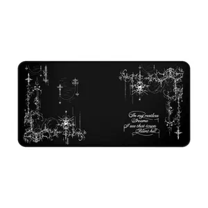 Cybersigilism Desk Mat, Silent Hill Mousepad for Gaming, Computer Desk Accessories, Office Decor, Desk Pad, Large Desk Protector Gaming Desk Mat Mouse Pad Accessories