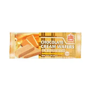 Imei Taiwan Chocolate Wafer Rolls 200g - Crispy Creamy Snack Biscuits