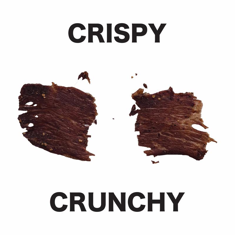 Nom Snacks 4 Pack Bundle Beef Jerky Crisps, Crispy, Crunchy & Flavorful | US Made