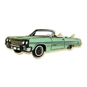 64 Impala Lowrider Lapel Pin - Green
