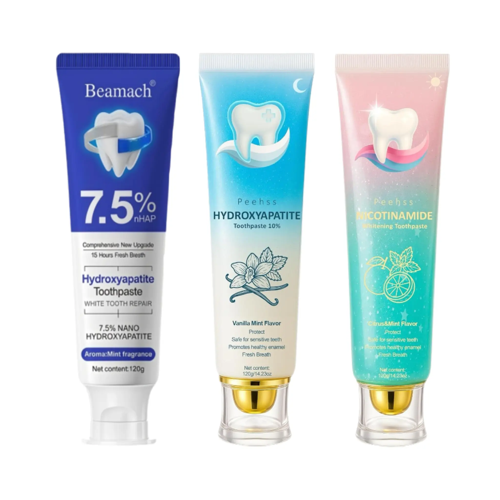 Hydroxyapatite+Active antimicrobial peptides