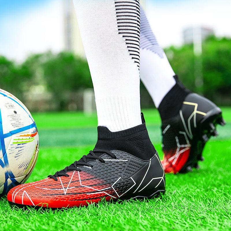 Ubetif Men's High Top Football Shoes, Breathable Comfortable Football Cleats, Professional Football Shoes, men football boot, outdoor competition Ubetif Men's High Top Football Shoes, Breathable Comfortable Football Cleats, Professional Football Shoes, men football boot, outdoor competition