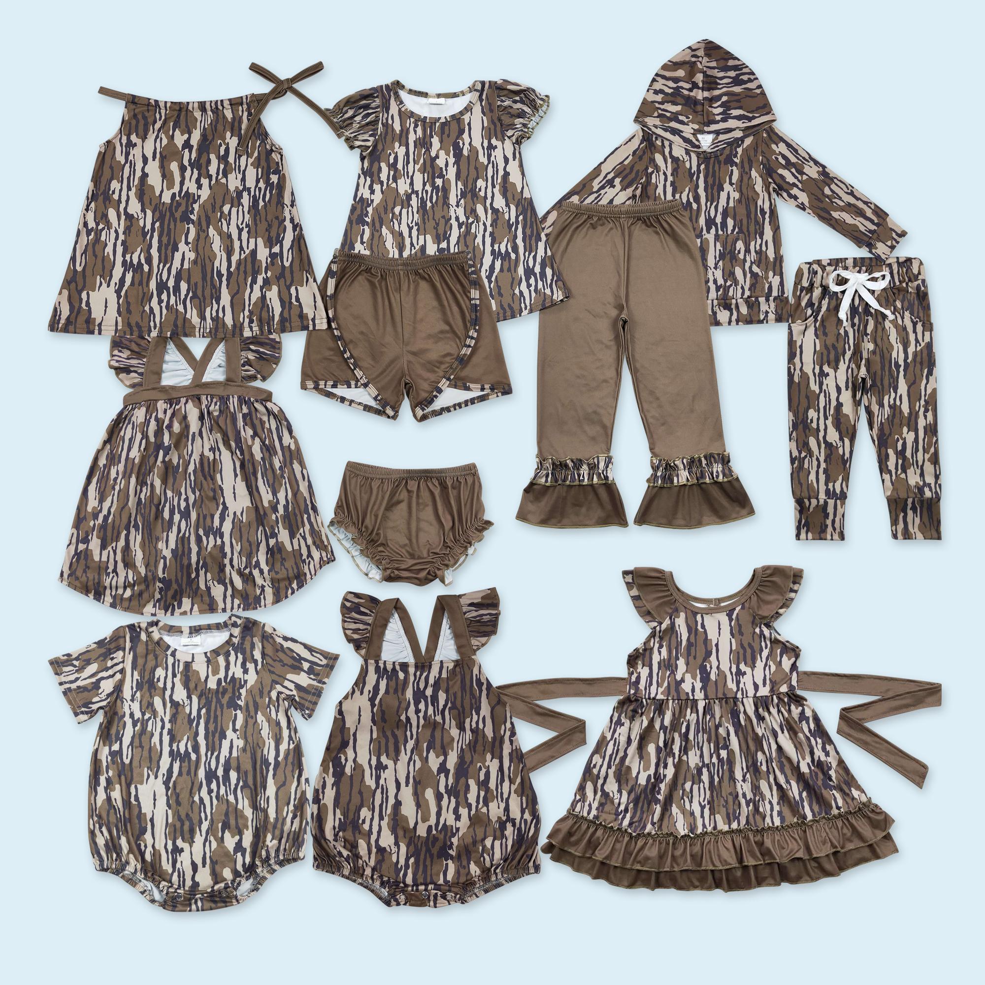 Baby girls camouflage summer dress