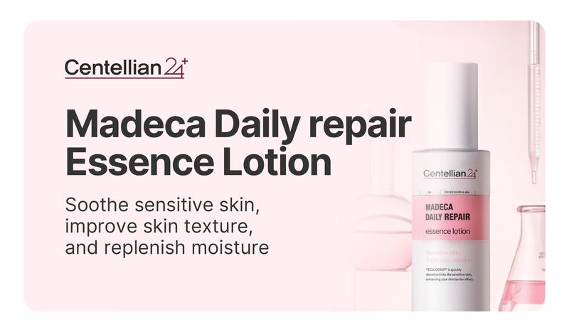 [Centellian24] Madeca Daily Repair Essence Lotion | Lightweight Anti-Aging Serum | Soothing Hydration for Sensitive Skin | Korean Skincare | 3.38 fl oz